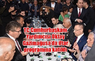 TC Cumhurbaşkanı Yardımcısı Oktay Gazimağusa’da...