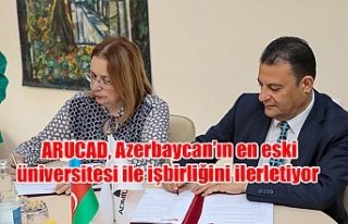 ARUCAD, Azerbaycan’ın en eski üniversitesi ile...