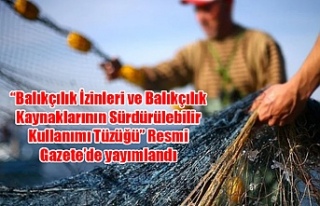“Balıkçılık İzinleri ve Balıkçılık Kaynaklarının...