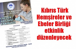 Kıbrıs Türk Hemşireler ve Ebeler Birliği etkinlik...