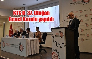 Kıbrıs Türk Sanayi Odası 37. Olağan Genel Kurulu...