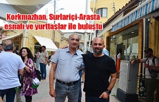 Korkmazhan, Surlariçi-Arasta esnafı ve yurttaşlar...
