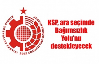 KSP, ara seçimde Bağımsızlık Yolu’nu destekleyecek