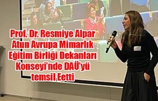 Prof. Dr. Resmiye Alpar Atun Avrupa Mimarlık Eğitim...