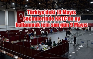 Türkiye'deki 14 Mayıs seçimlerinde KKTC’de...