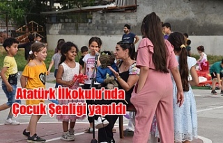 Atatürk İlkokulu’nda Çocuk Şenliği yapıldı