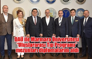 DAÜ ile Marmara Üniversitesi “Uluslararası Tıp...