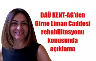DAÜ KENT-AG’den Girne Liman Caddesi rehabilitasyonu...