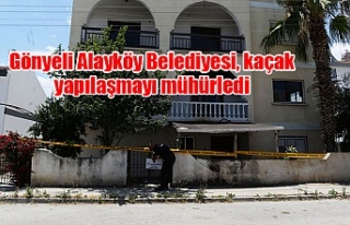 Gönyeli Alayköy Belediyesi, kaçak yapılaşmayı...