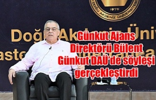 Günkut Ajans Direktörü Bülent Günkut DAÜ’de...