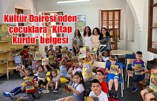 Kültür Dairesi’nden çocuklara “Kitap Kurdu”...