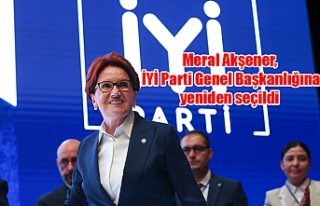 Meral Akşener, İYİ Parti Genel Başkanlığına...