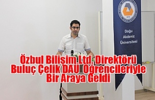 Özbul Bilişim Ltd. Direktörü Buluç Çelik DAÜ...