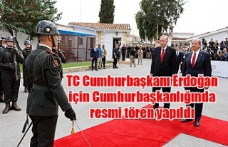 TC Cumhurbaşkanı Erdoğan için Cumhurbaşkanlığında...