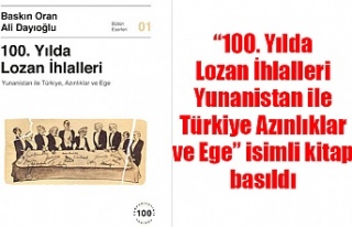 “100. Yılda Lozan İhlalleri: Yunanistan ile Türkiye,...