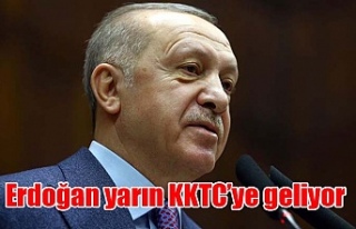 Erdoğan yarın KKTC’ye geliyor