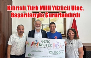 Kıbrıslı Türk Milli Yüzücü Ulaç, Başarılarıyla...