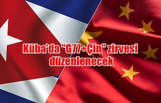 Küba'da "G77+Çin" zirvesi düzenlenecek