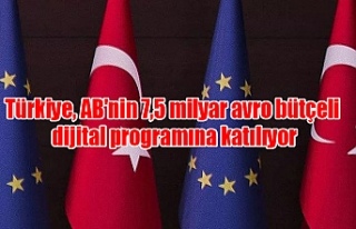 Türkiye, AB'nin 7,5 milyar avro bütçeli dijital...