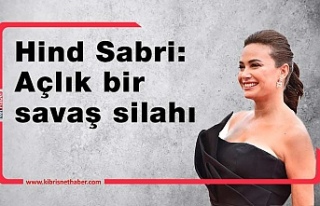 Tunuslu aktris Sabri BM İyi Niyet Elçiliği'nden...