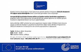 Avrupa Birliği Burs Programı lansmanı yarın yapılacak