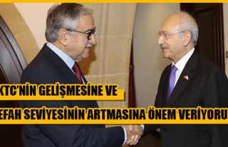 Akıncı CHP Genel Başkanı Kılıçdaroğlu’nu...