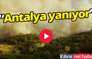 Antalya Kumluca'daki yangın söndürülemiyor!