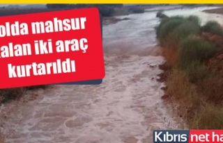 Aşırı yağışlar Mesarya'da taşkınlara yol açtı