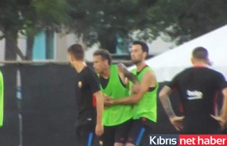 Barça antrenmanında şok kavga! Neymar sahayı terk...