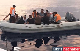 Bir teknede 24 mülteci bulundu