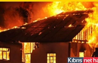 Çayırova'da ev yangını!