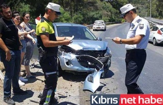 Ciklos’ta trafik kazası