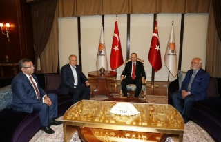 Cumhurbaşkanı Erdoğan, Muharrem İnce'yi ağırladı