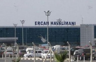 Ercan Devlet Havalimanından çıkış yaptığı...