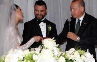 Erdoğan Alişan’ın nikah törenine katıldı