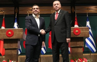 Erdoğan, Çipras görüşmesinde Kıbrıs konuşuldu