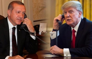 Erdoğan, Trump’la görüştü