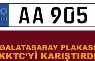 Galatasaray plakası Kuzey Kıbrıs'ı karıştırdı