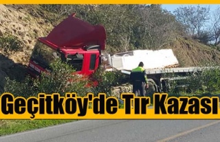 Geçitköy'de kaza: 1 yaralı