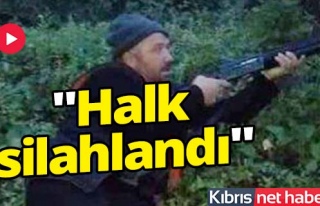 Giresun'da halk silaha sarılıp PKK'lı aradı!