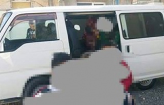 Girne’de minibüs çalındı