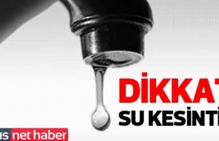 Girne'de su kesintisi bitiyor