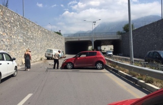 Girne’de trafik kazası: Yaralılar var