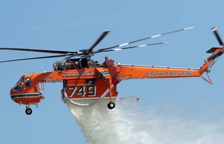 Güney Kıbrıs 2 Yangın Söndürme Helikopteri kiraladı