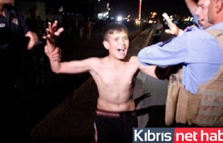 Irak'ta çocuk canlı bomba yakalandı