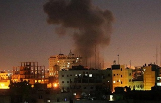 İsrail işgal güçlerinden Gazze’ye hava saldırısI