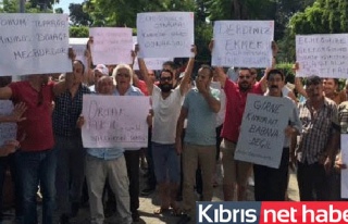 KAR-İŞ, Girne'de araçlı eylem yapıyor