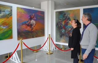 Kazakistan Ve Kırgızistan Sanatçıları Sergisi...