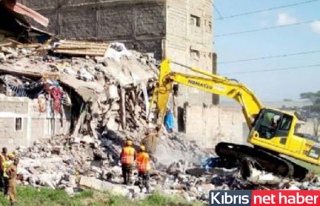 Kenya'da 5 katlı bina çöktü