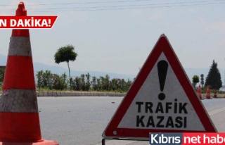 Lefkoşa- Güzelyurt anayolunda trafik kazası: 5...